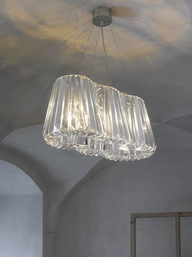 Pendant lamp - GLITTERS 3 - LASVIT - crystal / contemporary / corded