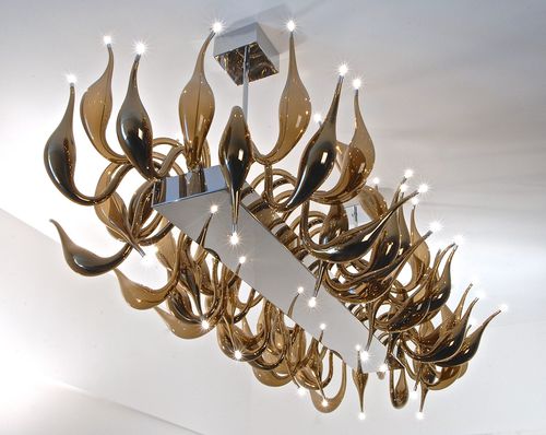 Murano deals modern chandelier