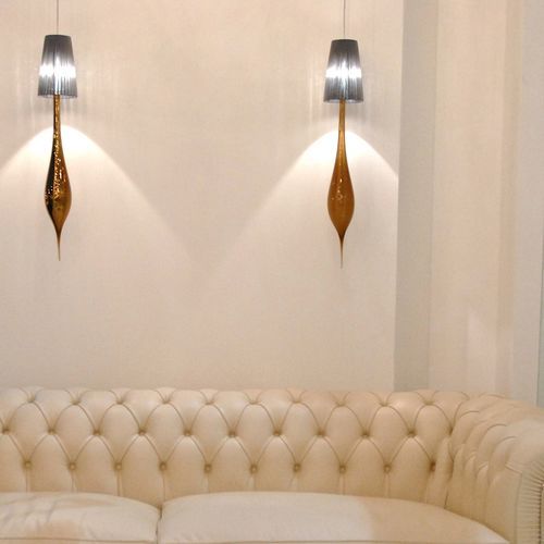 Pendant lamp - LUME Lamp - LU Murano - blown glass / Murano glass / modern