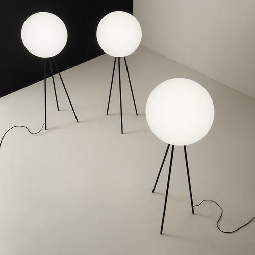 Floor-standing lamp - PALLATRE - Vesoi - brass / steel / iron