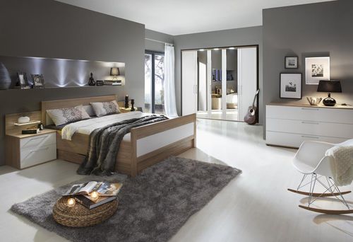 Double bed - BELVENTO - Nolte - contemporary / wooden / 140x200 cm