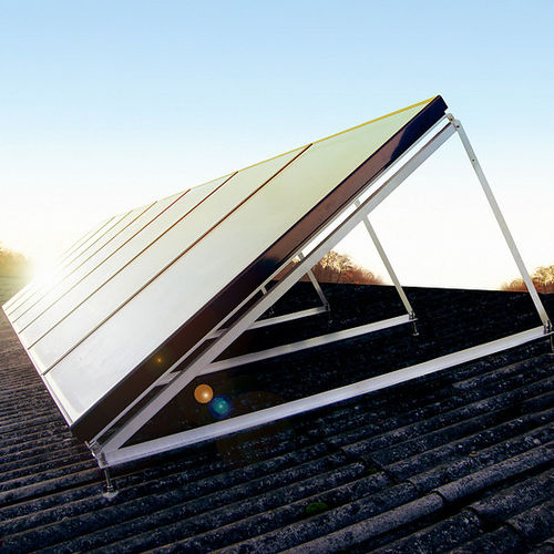 Flat thermal solar collector - PELLESOL-TOP - ÖkoFEN - for heating / for architectural integration / with frame