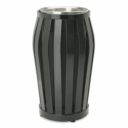 Pedestal ashtray - DYN-16  - Victor Stanley - steel / for outdoor use / for public space