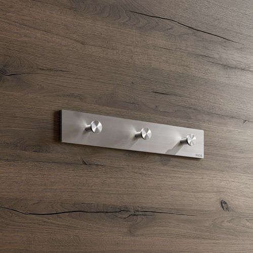 Wall-mounted coat rack - HL3H12S - PHOS Design GmbH - contemporary / stainless steel