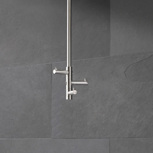 Ceiling-mounted coat rack - T3 - PHOS Design GmbH - contemporary / stainless steel