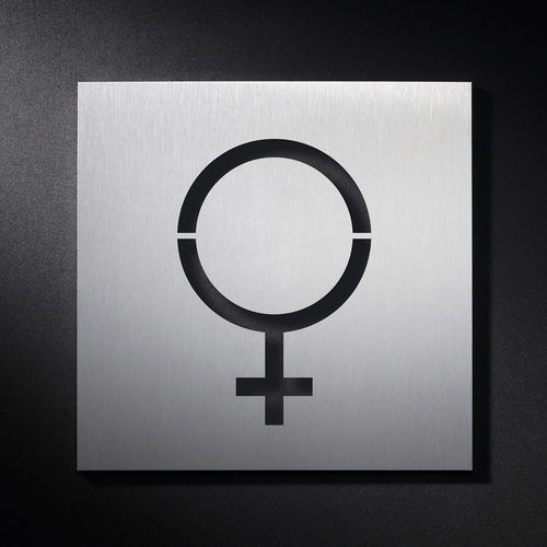 Sanitary facility door pictogram - PS2601 - PHOS Design GmbH