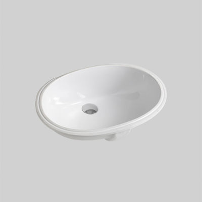 Undercounter washbasin - DIANA  - ART CERAM - ceramic / oval / without hole