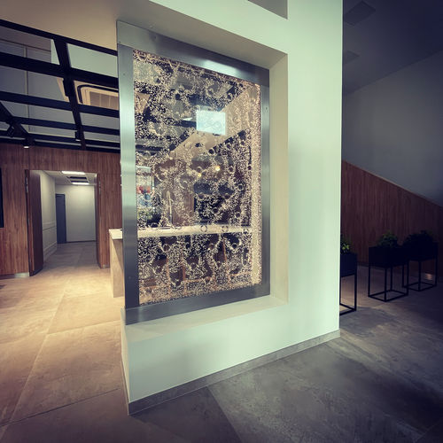 Backlit bubble wall - Pokwall&copy; - Espace d'eau France - commercial / for shop / for hotel