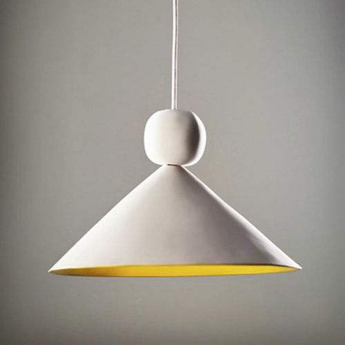 Pendant lamp - ILARGI - ICI ET LA - ceramic / contemporary / corded