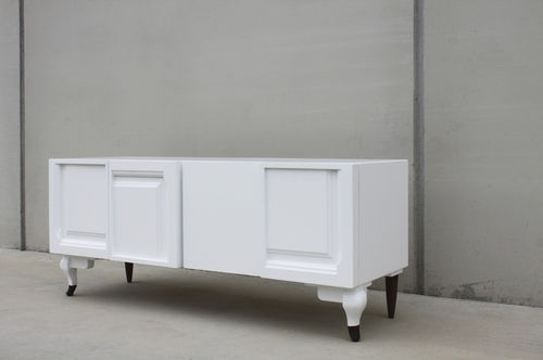 Original design sideboard - DOOR 01 - ICI ET LA - lacquered wood / custom / contract