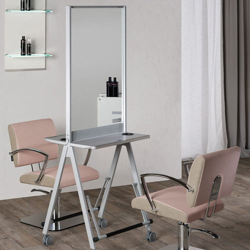 Hairdresser mirror SCUOLA Salon Ambience table / contemporary