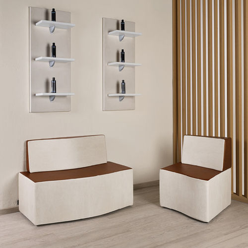 Modular upholstered bench - LOUNGE - Salon Ambience - contemporary / synthetic leather / polyurethane foam