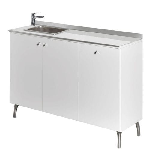 Hairdresser cabinet with washbasin - SERVICE CENTRE - Salon Ambience