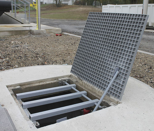 Floor hatch - Via Composites - rectangular / composite / custom