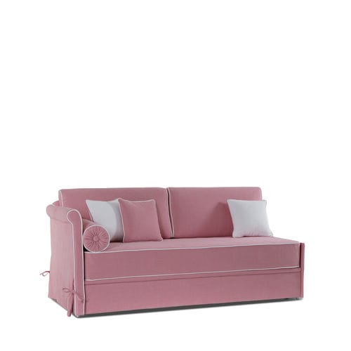 Sofa bed - MILANO - Divani Santambrogio - traditional / fabric / 3-seater