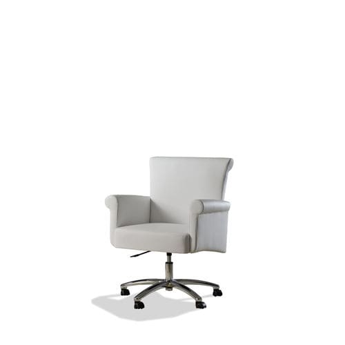 Modern office armchair - NEW YORK - Divani Santambrogio - fabric / adjustable-height / with reclining back