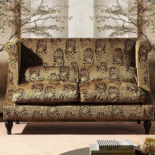 Classic sofa - DIVANO CLASSICO CARDIFF - Divani Santambrogio - living room / steel / fabric