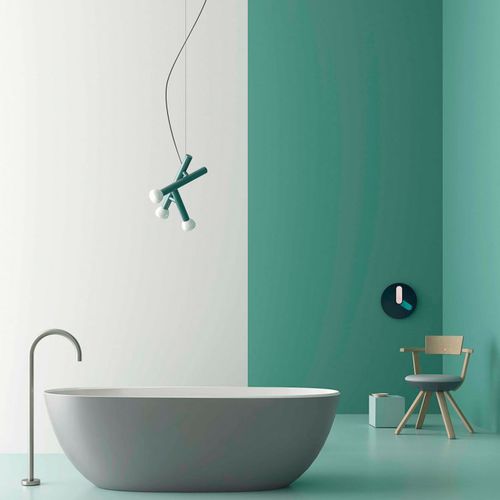 Oval bathtub - WANDA - ARBI - free-standing / acrylic / white