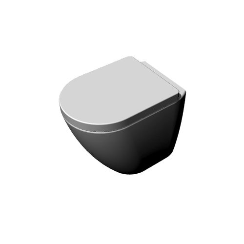 Free-standing toilet - S102 / S103 - COMPAB - wall-hung / ceramic / modern