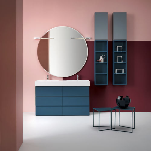 Double washbasin cabinet - BG42 - COMPAB - free-standing / wooden / contemporary