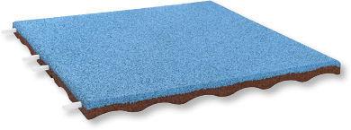 EPDM flooring - EUROFLEX® Aqua Slab - KRAIBURG Relastec GmbH & Co. KG - recycled rubber / for outdoor use / for playground