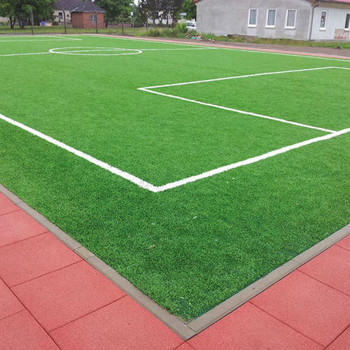 Outdoor sports flooring - SPORTEC® team cup - KRAIBURG Relastec GmbH & Co. KG - recycled rubber / commercial