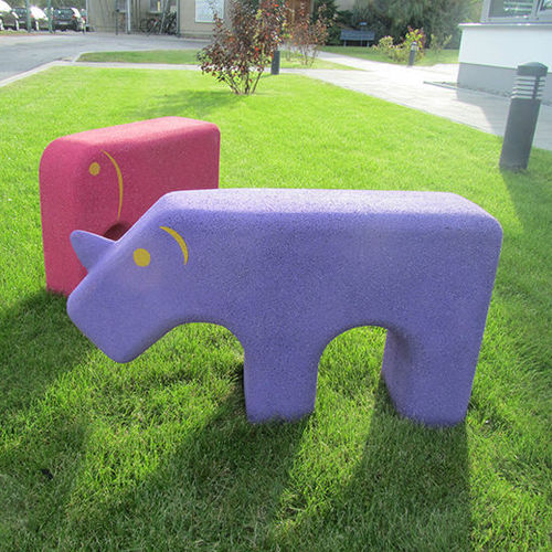 Play furniture - EUROFLEX® Elephant, Rhino, Dromedary, Pony  - KRAIBURG Relastec GmbH & Co. KG