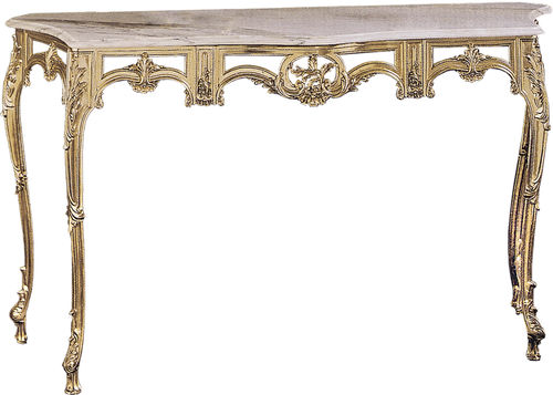 Classic sideboard table - NATURA L. - RIPERLAMP ILUMINACION - marble / brass / rectangular