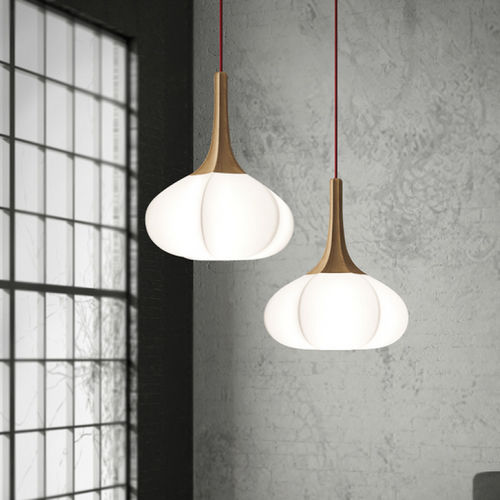 Pendant lamp - SWELL - EL TORRENT IL.LUMINACIO - satin / polyethylene / contemporary