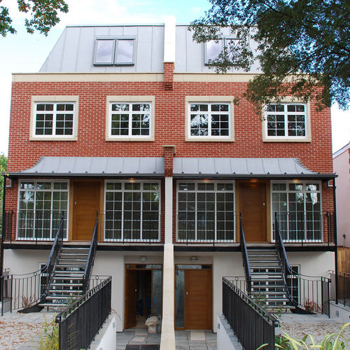 Zinc roofing CONTEMPORARY HOUSES Peters Roofing slate look