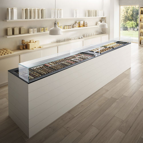 counter warmer display case - frigomeccanica