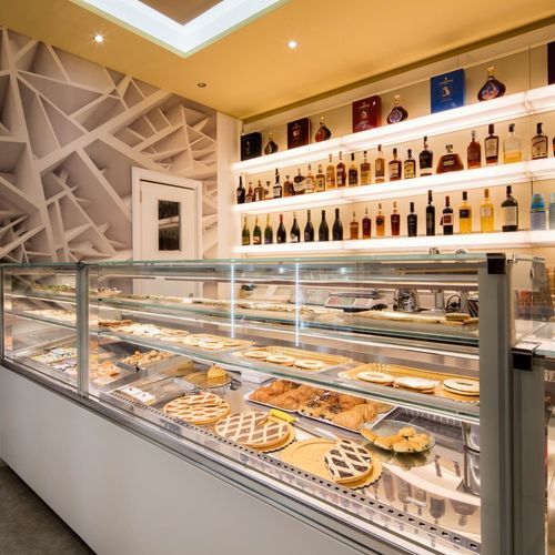 Counter refrigerated display case - TWIN - Frigomeccanica - for pastry ...