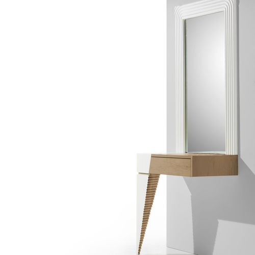 Contemporary dressing table - DOVER  - SEAP SA - wooden / wall-mounted / for hairdressers