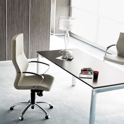 Contemporary executive chair - THEUS - Forma 5 - fabric / adjustable-height / black