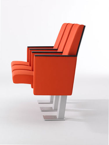Contemporary auditorium seating - TEATRO - Forma 5 - textile / folding / ergonomic