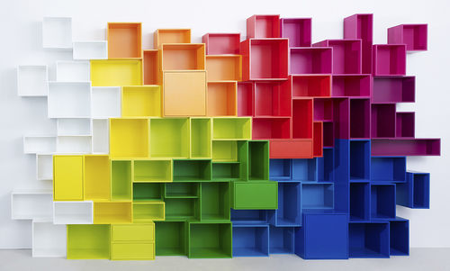 Modular shelf - RK019 - Cubit - contemporary / wooden / for shop