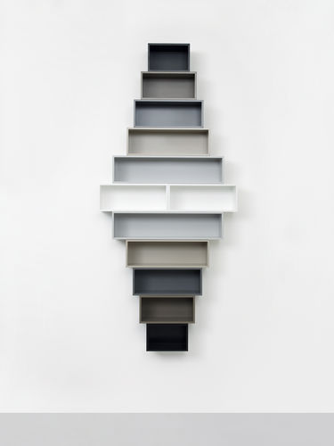 Wall-mounted shelf - RK032 - Cubit - contemporary / MDF / for CDs