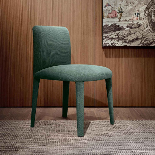 Contemporary chair - BABI - LEMA Home - indoor / fabric / leather