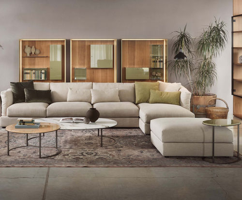 Modular sofa - GROOVY  - LEMA Home - contemporary / fabric / leather