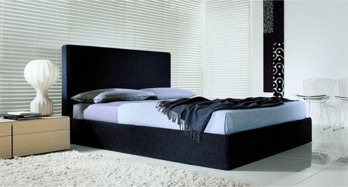 Double bed - SEMILLON - LEMA Home - contemporary / upholstered / fabric
