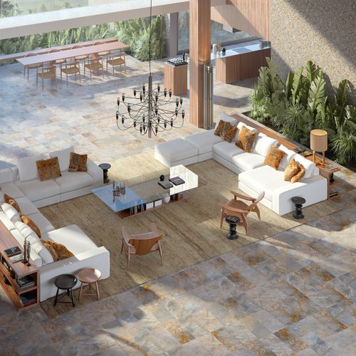 Porcelain stoneware tile - ARIZONA - Recer - polished / indoor / outdoor