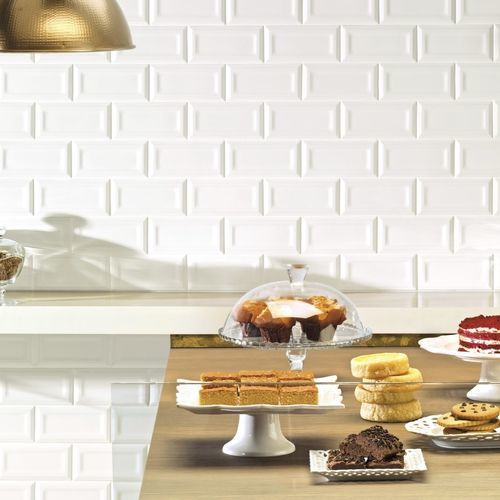 Porcelain mosaic tile - SHAPES INSPIRING - Recer - smooth / indoor / kitchen