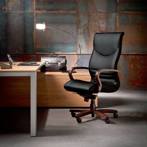 Contemporary office chair - PULCHRA  - Frezza - indoor / polyurethane / beech