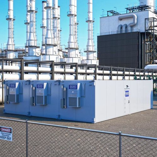 Industrial container building - Williams Scotsman - modular