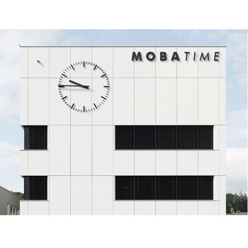 Panel cladding - MOBATIME - Rieder Facades GmbH - cement-glass composite / concrete / vertical