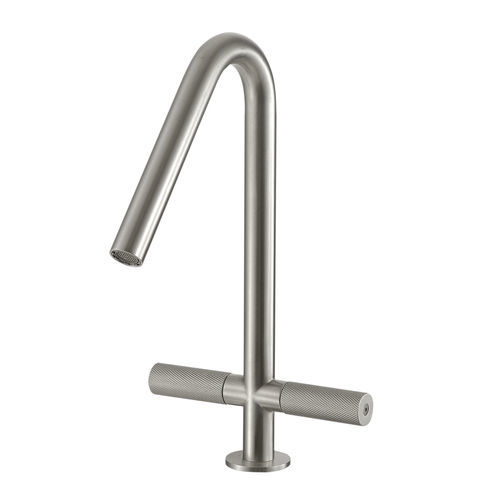 Double-handle washbasin mixer tap - IT 6014 IS 2G ZZ - Rubinetterie Treemme - countertop / chromed metal / bathroom