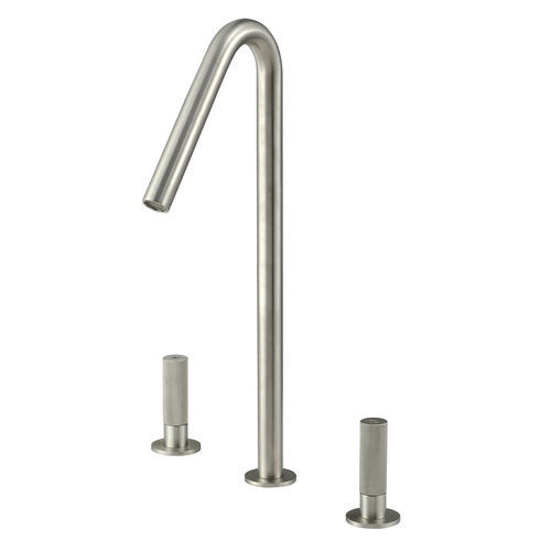 Double-handle washbasin mixer tap - IT 6016 IS 2G ZZ - Rubinetterie Treemme - countertop / chromed metal / bathroom