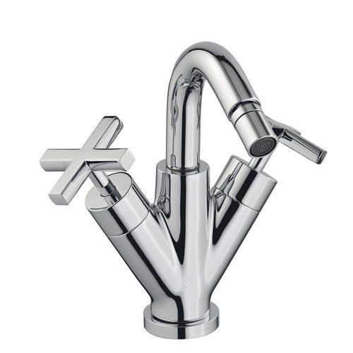 double-handle bidet mixer tap - Rubinetterie Treemme