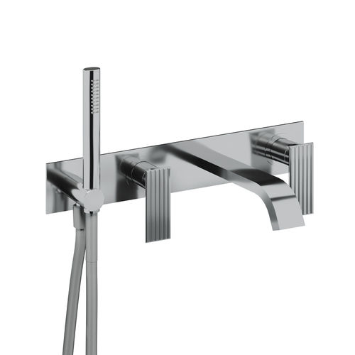Shower mixer tap - RWIT 2AD7 CC 01 - Rubinetterie Treemme - wall-mounted / chromed metal / bathroom