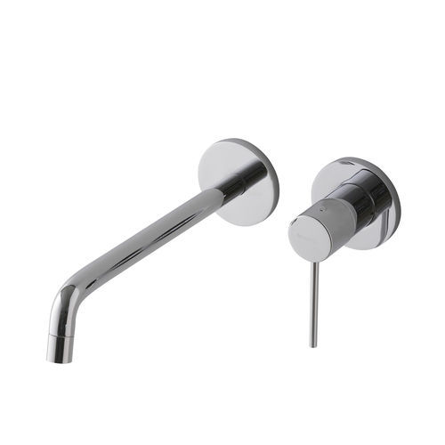 Washbasin mixer tap - RWIT 6BC6 CC 01 - Rubinetterie Treemme - wall-mounted / chromed metal / bathroom